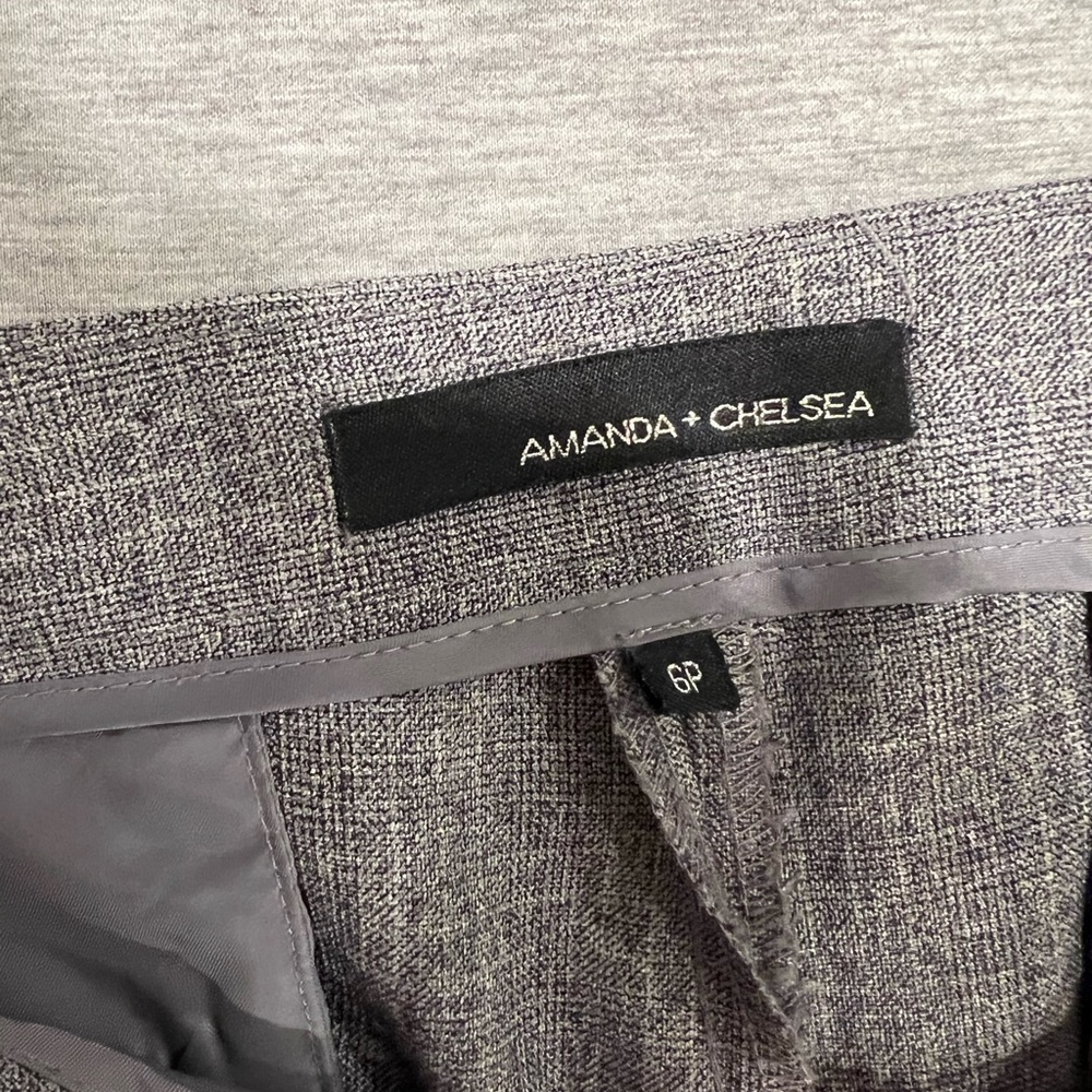 Grey Ankle Dress Pants